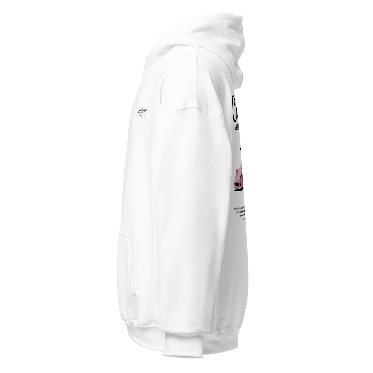 Hoodie F40 rose