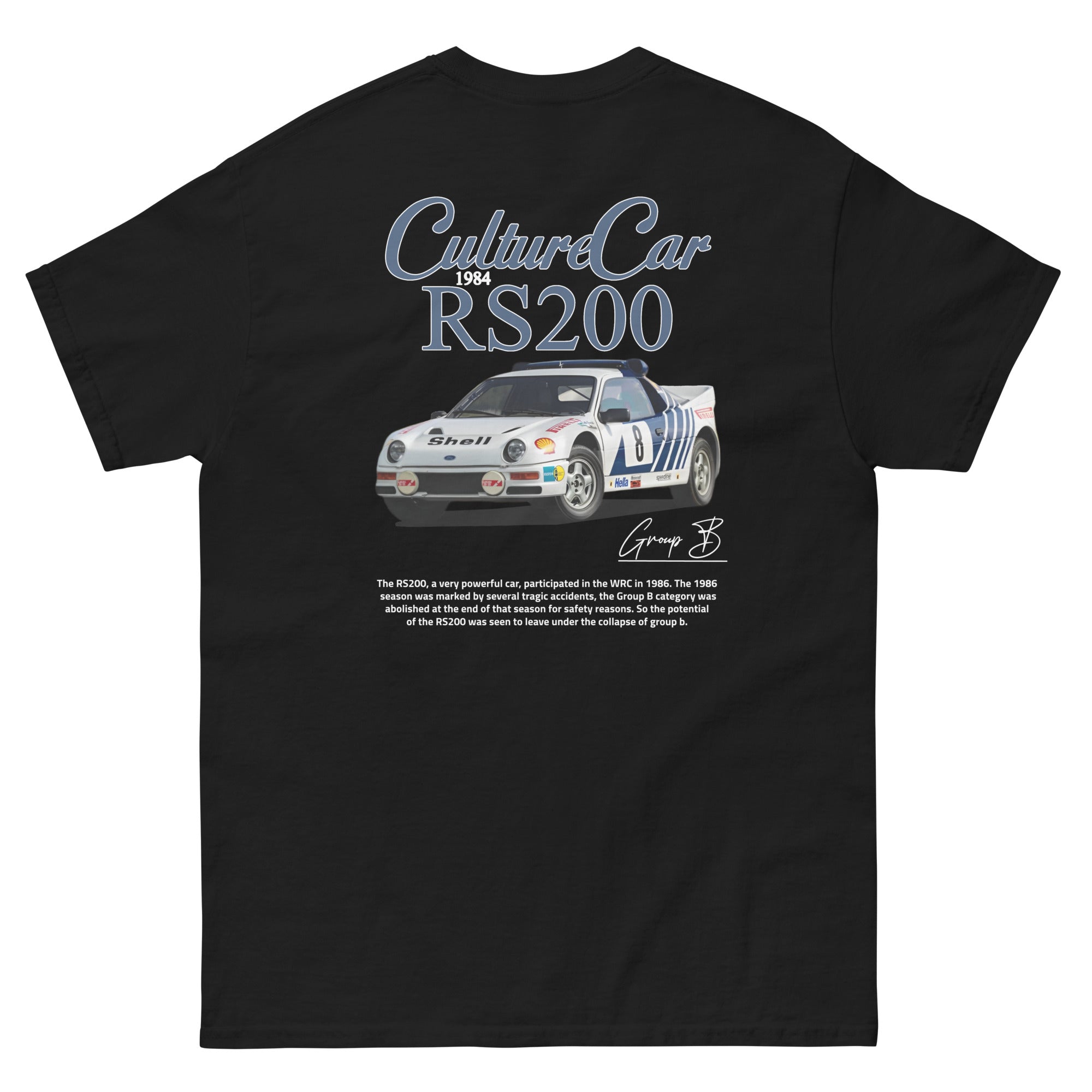 RS200 t-shirt Group B