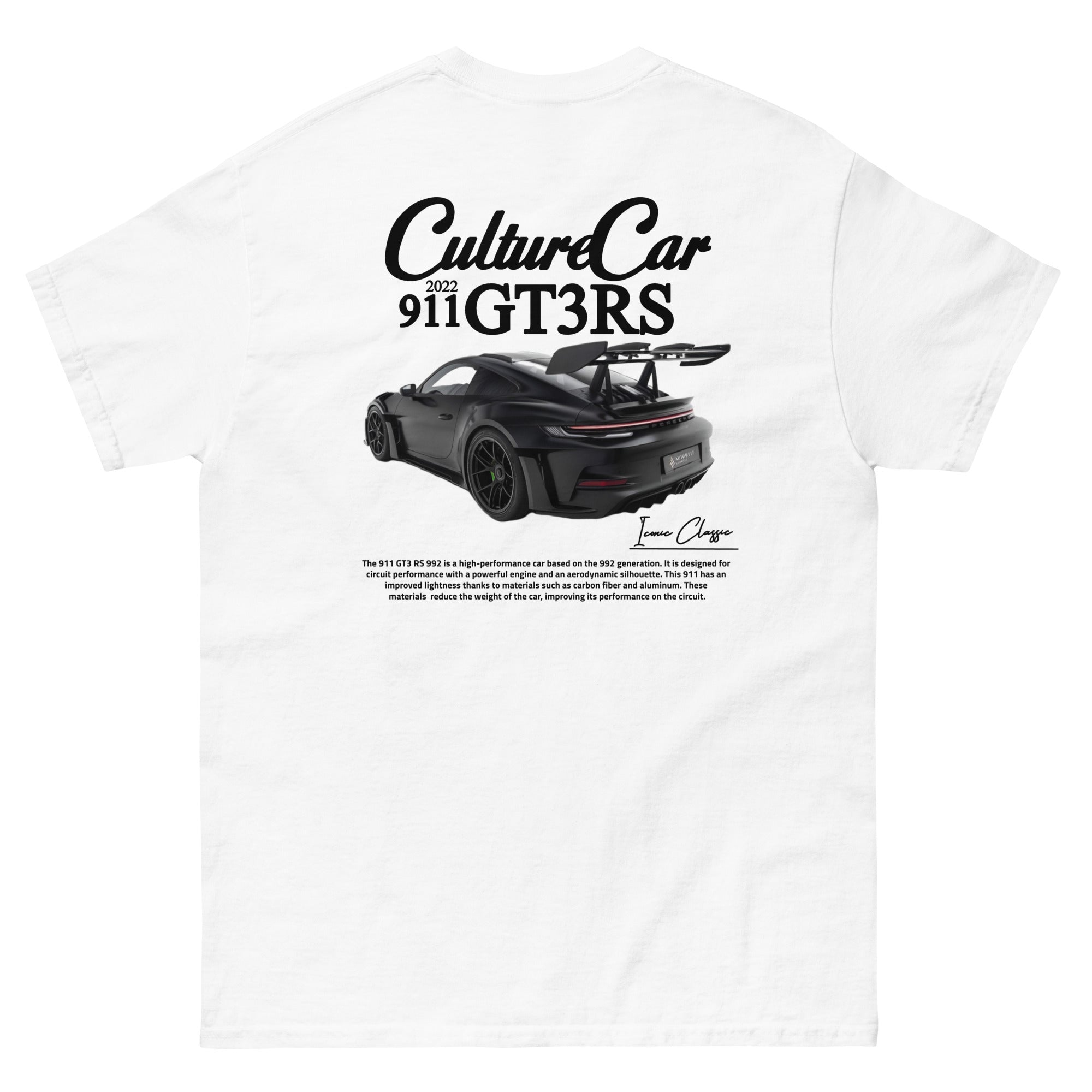 911 GT3RS 992 t-shirt – CultureCar